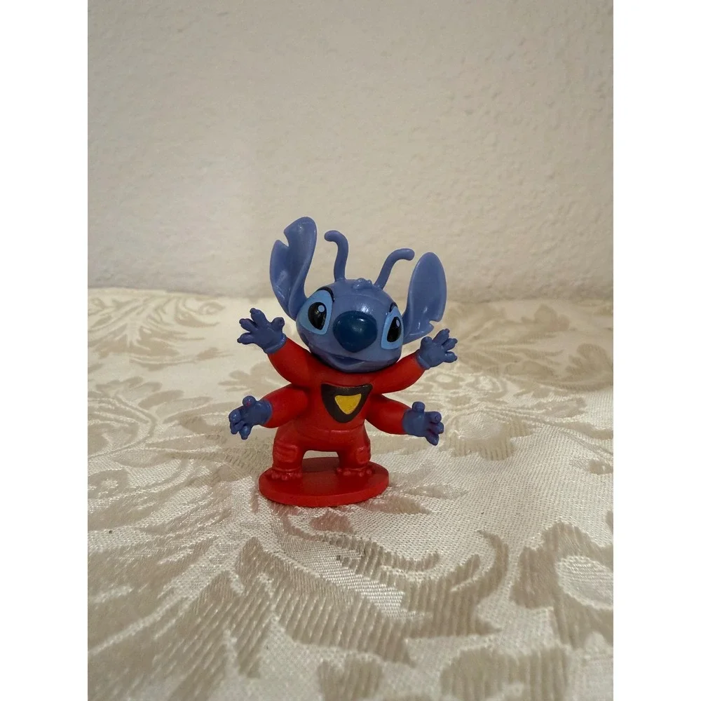 Disney Lilo and Stitch Mini Figure Lot 10pc Lilo Angel Scrump Hula Guitar PJs